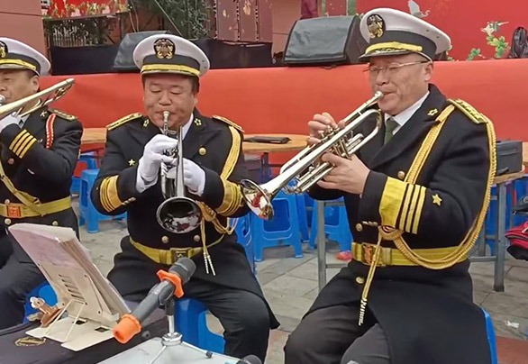 石柱.军乐团主题演出