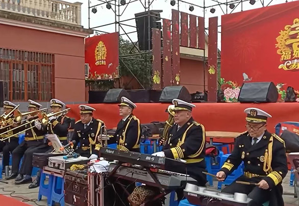 石柱.军乐团主题演出