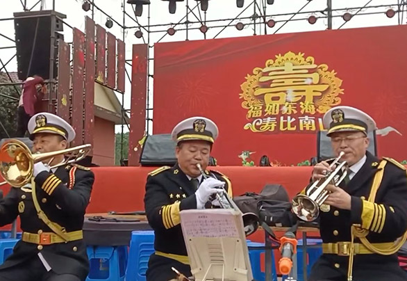 石柱.军乐团主题演出