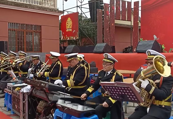 石柱.军乐团主题演出