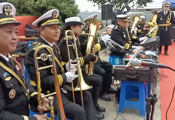 石柱.军乐团主题演出