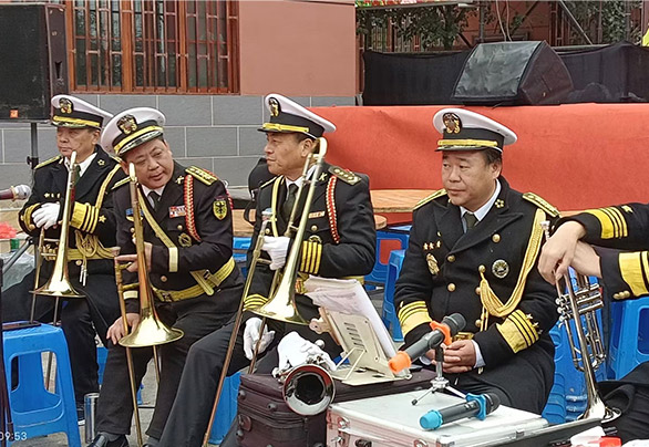 石柱.军乐团主题演出